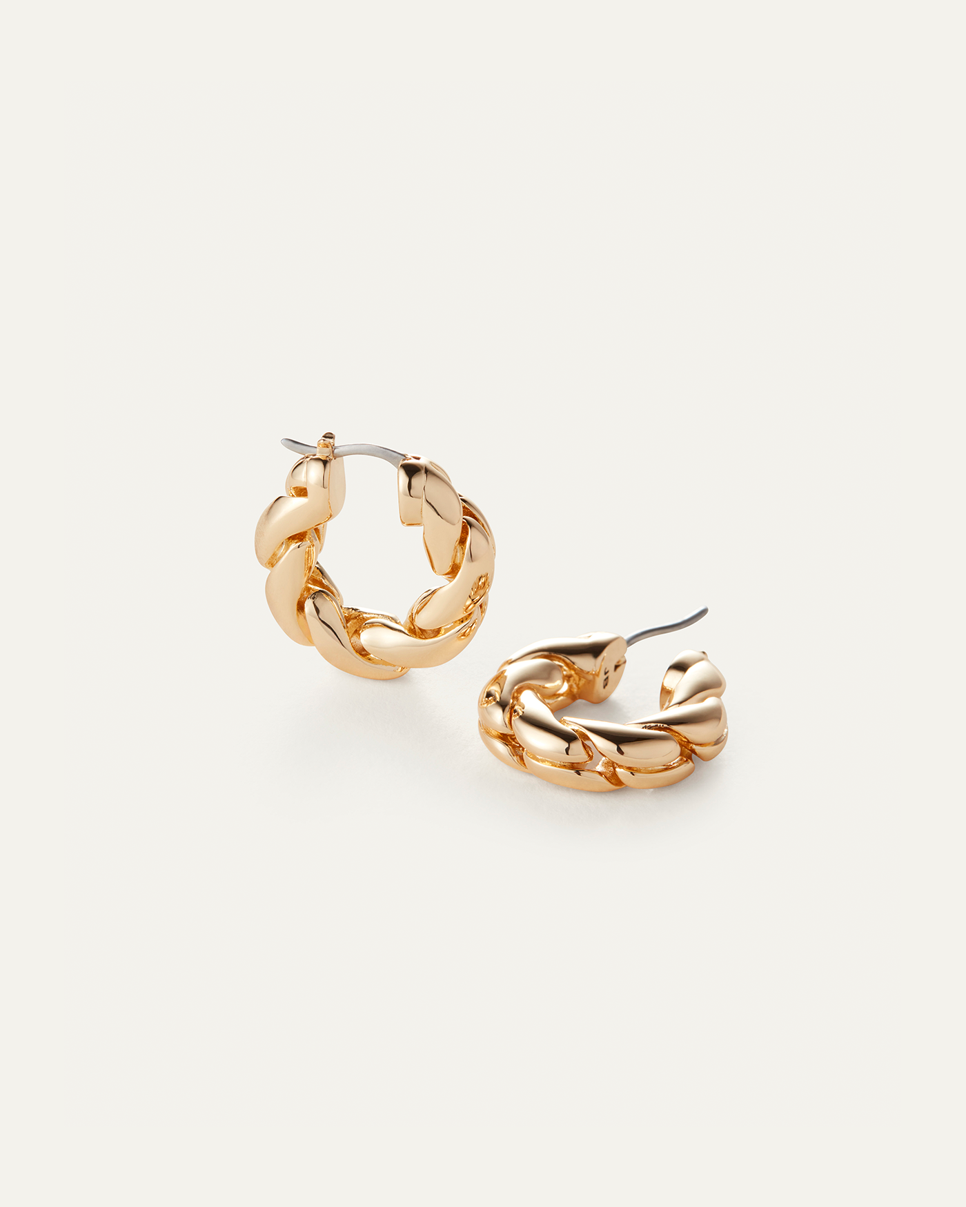 Braided Hoop Earrings