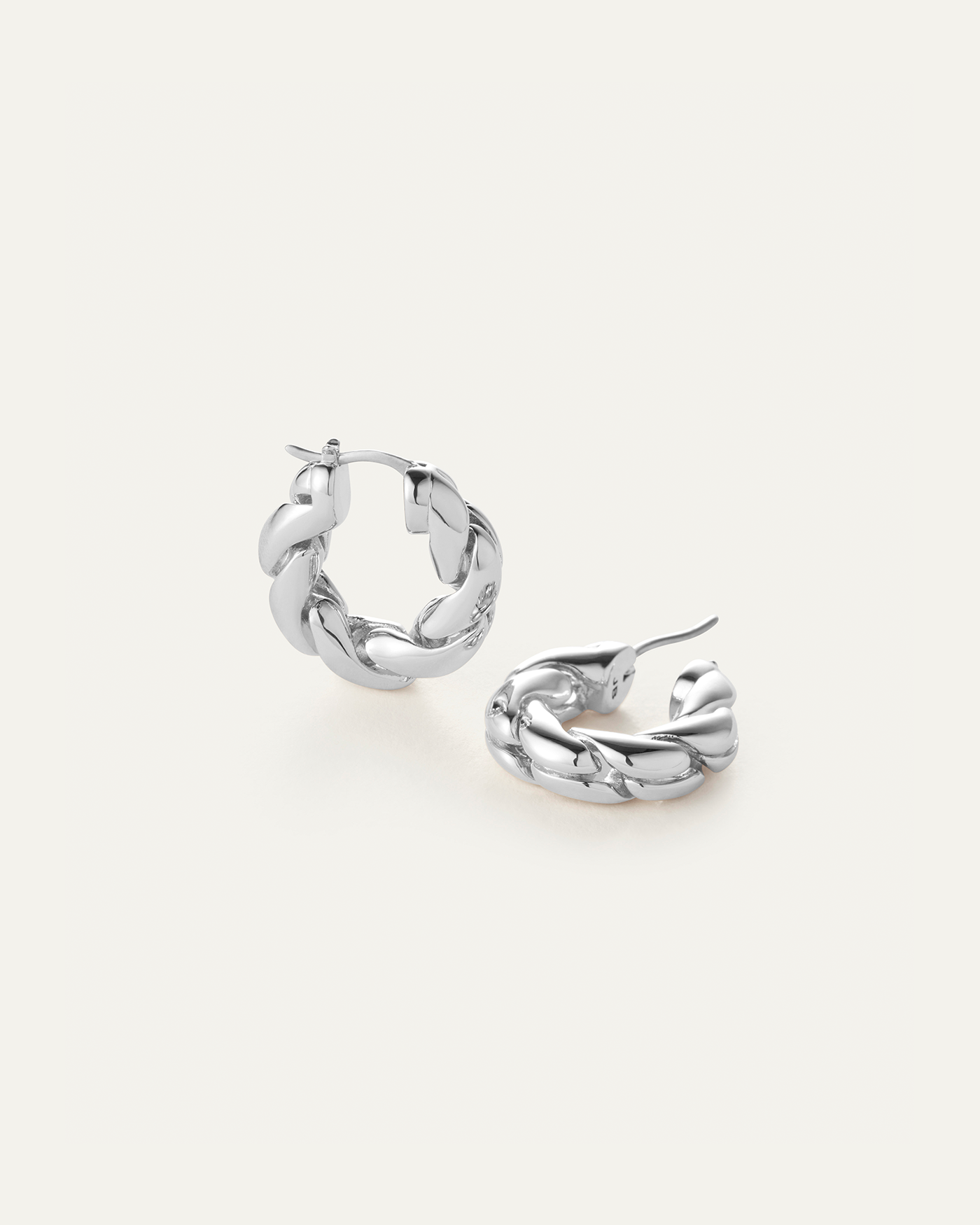 Braided Hoop Earrings