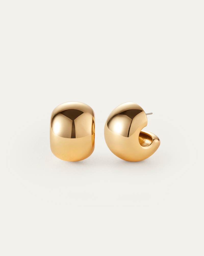 Gemma Hoops, Gold main image 1