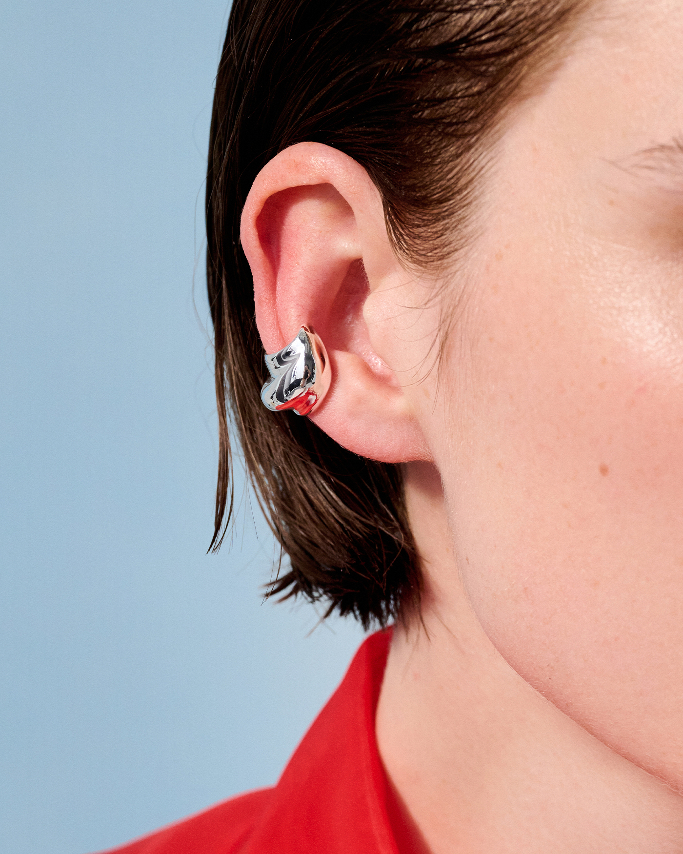 【JENNY BIRD】Yaya Arm Cuff アームカフ Lydia Silver Ear Cuff | No-Piercing Earrings | JENNY BIRD