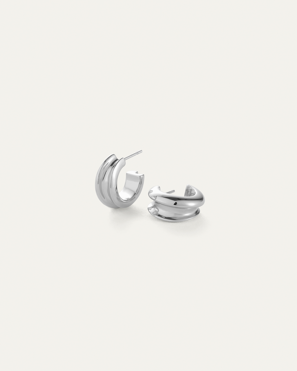 Mini Lennon Hoop Earrings