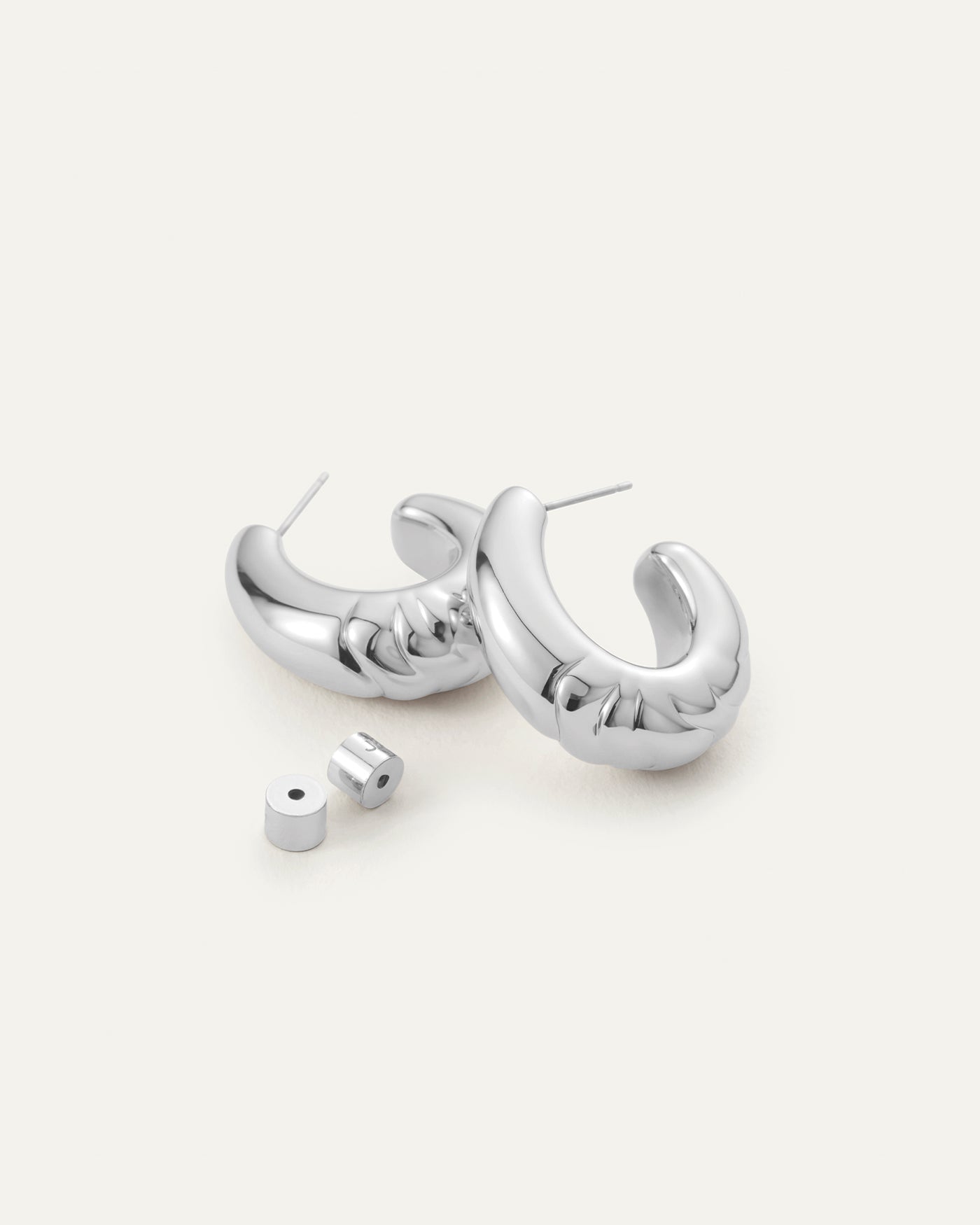 Slim Nelle Hoop Earrings