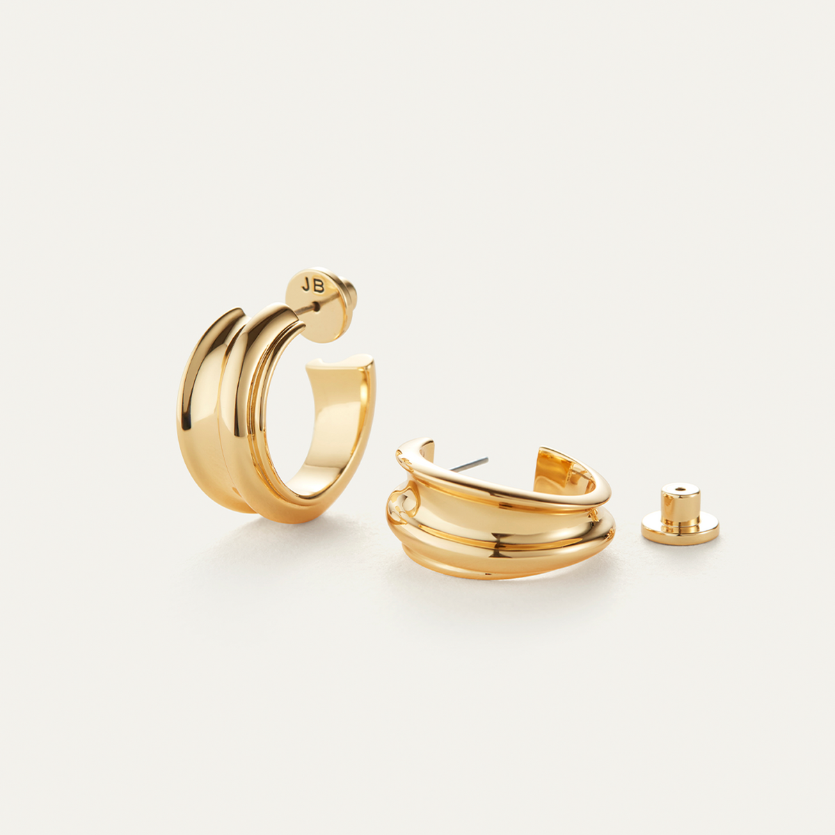 Lennon Hoop Earrings | Gold Hoops | JENNY BIRD
