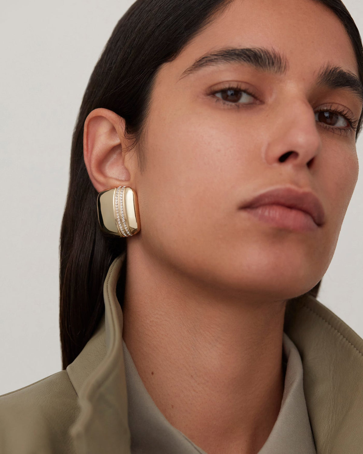 Boston Square Earrings