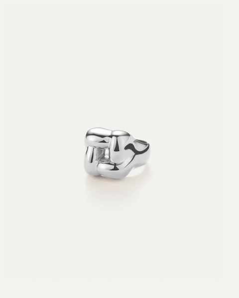 Waterproof Square Ring | Silver Statement & Silver Pinky Ring