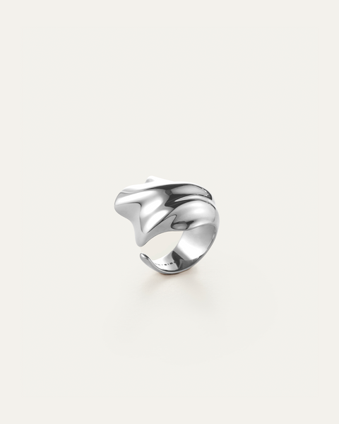 Lydia Silver Ring | JENNY BIRD