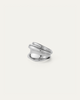 Leona Silver Ring | Pinky Ring | Signet Ring | Large Waterproof Women's ...