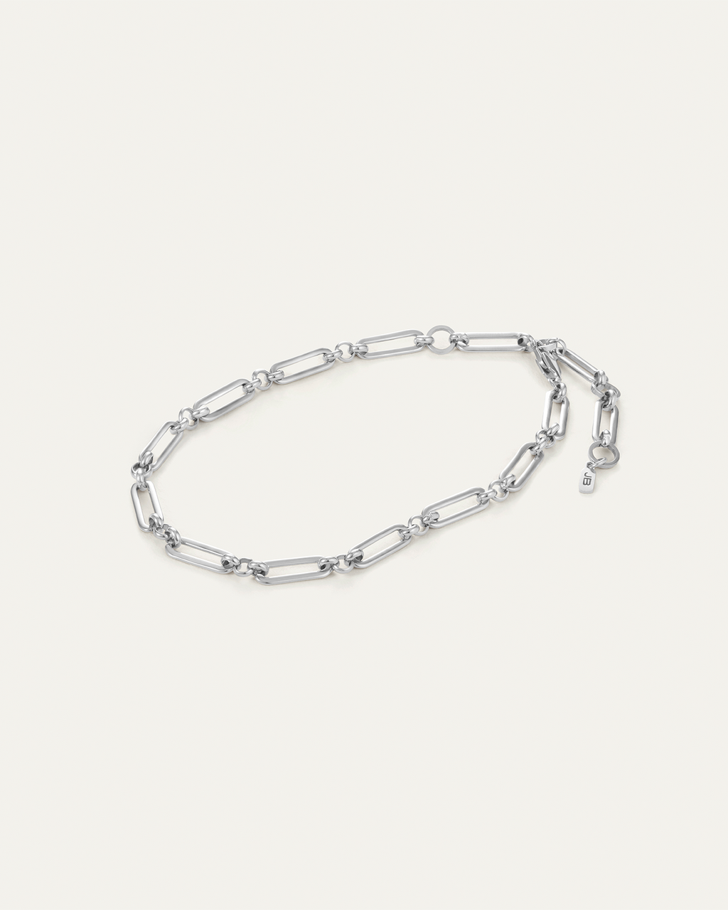 Slim Mercer Anklet | Waterproof Silver Anklet | JENNY BIRD