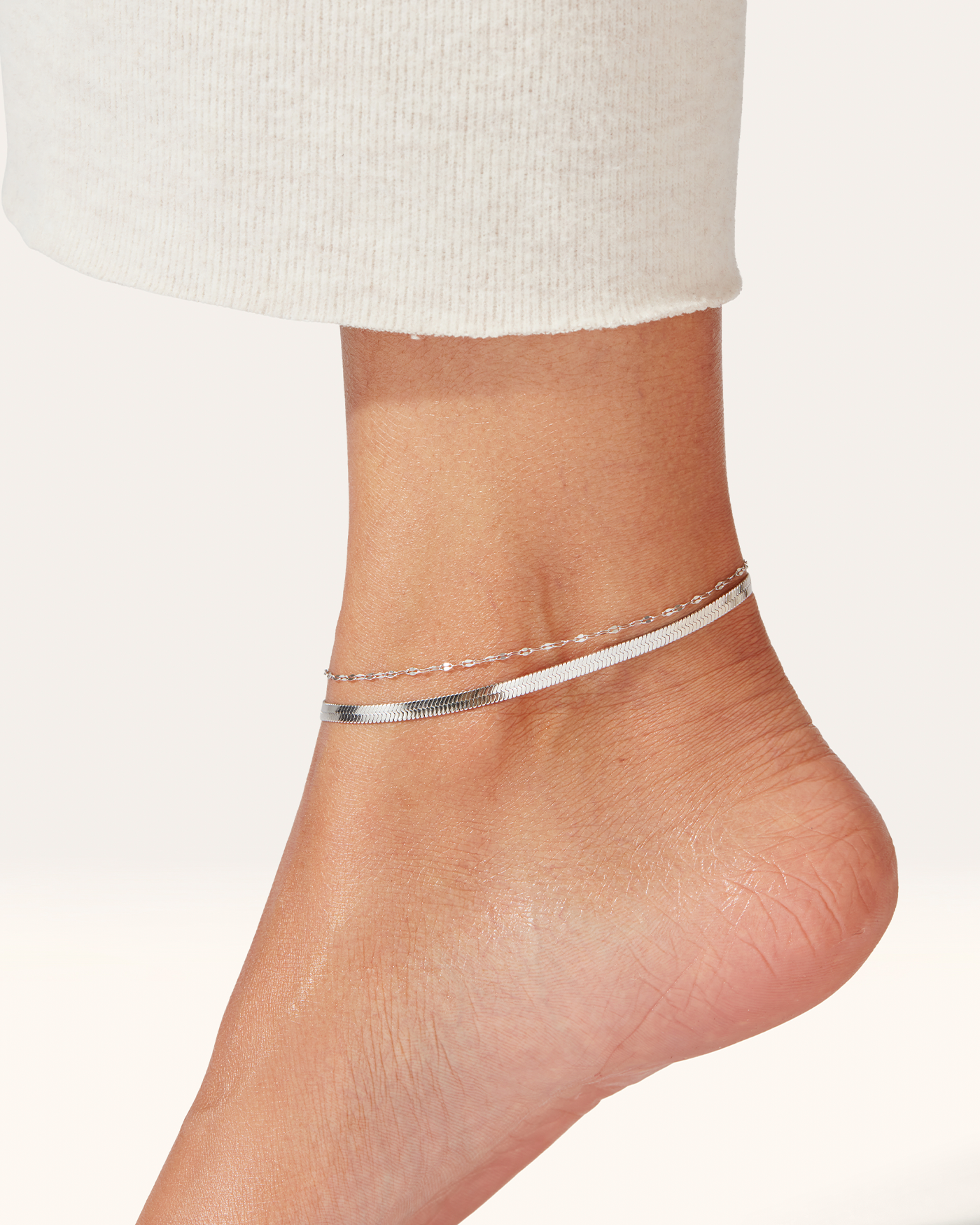 【JENNY BIRD/ジェニー バード】ANKLET S Capri Anklet - Silver | JENNY BIRD