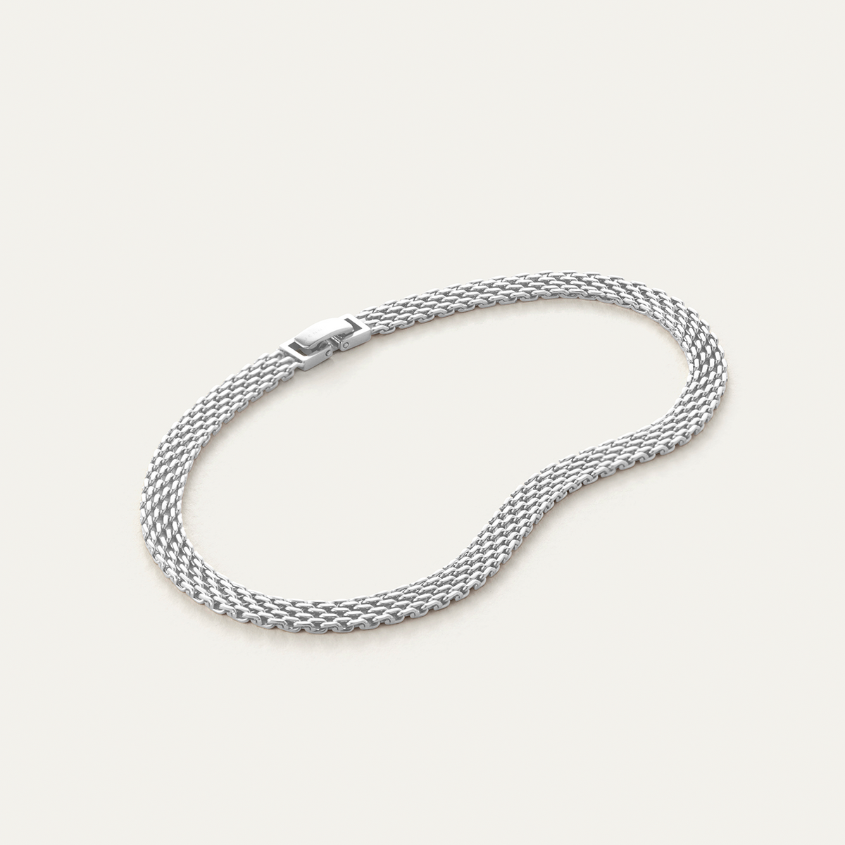 Blythe Silver Waterproof Anklet | Jenny Bird