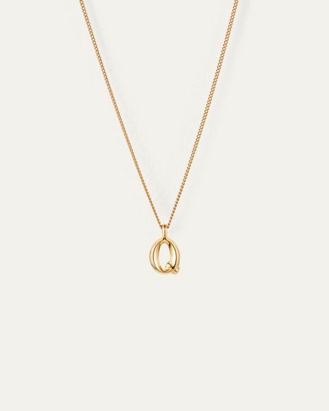 Monogram Necklace - A