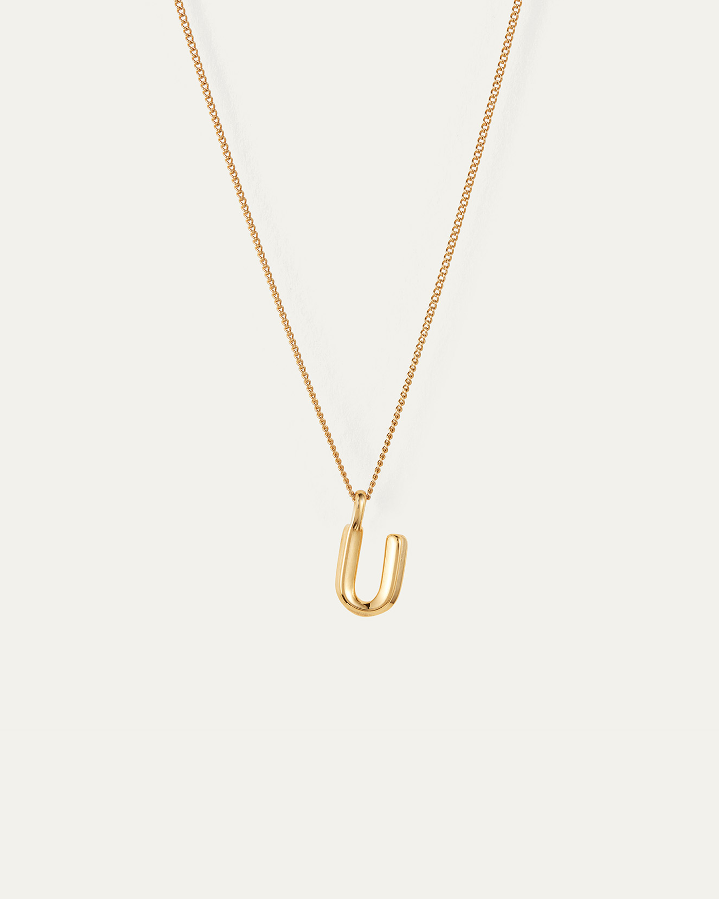 Monogram Necklace - U