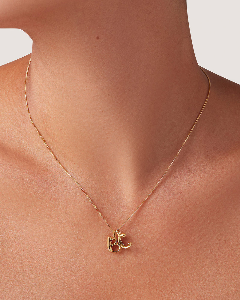C Letter Necklace main image 1