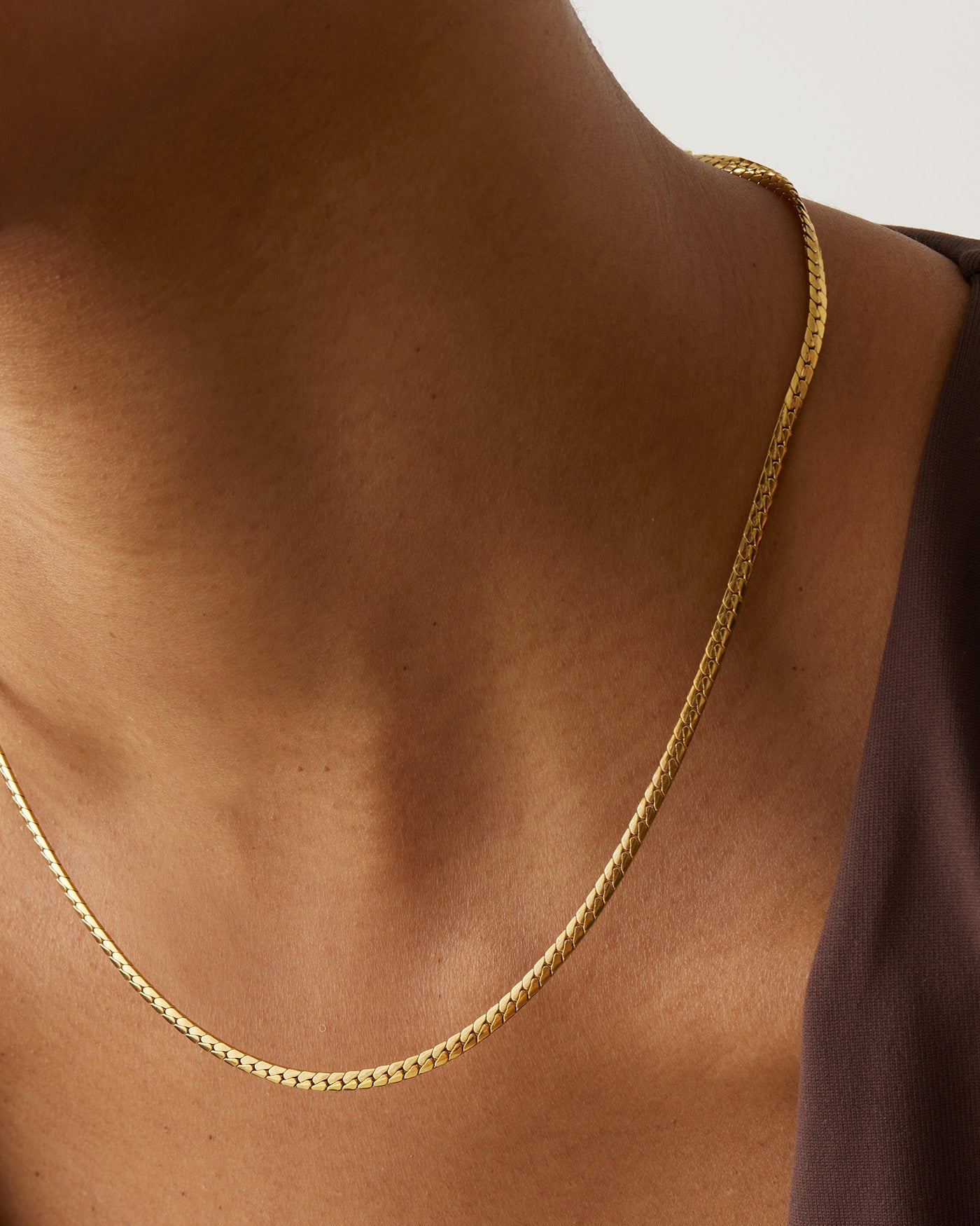 Priya Snake Chain Necklace