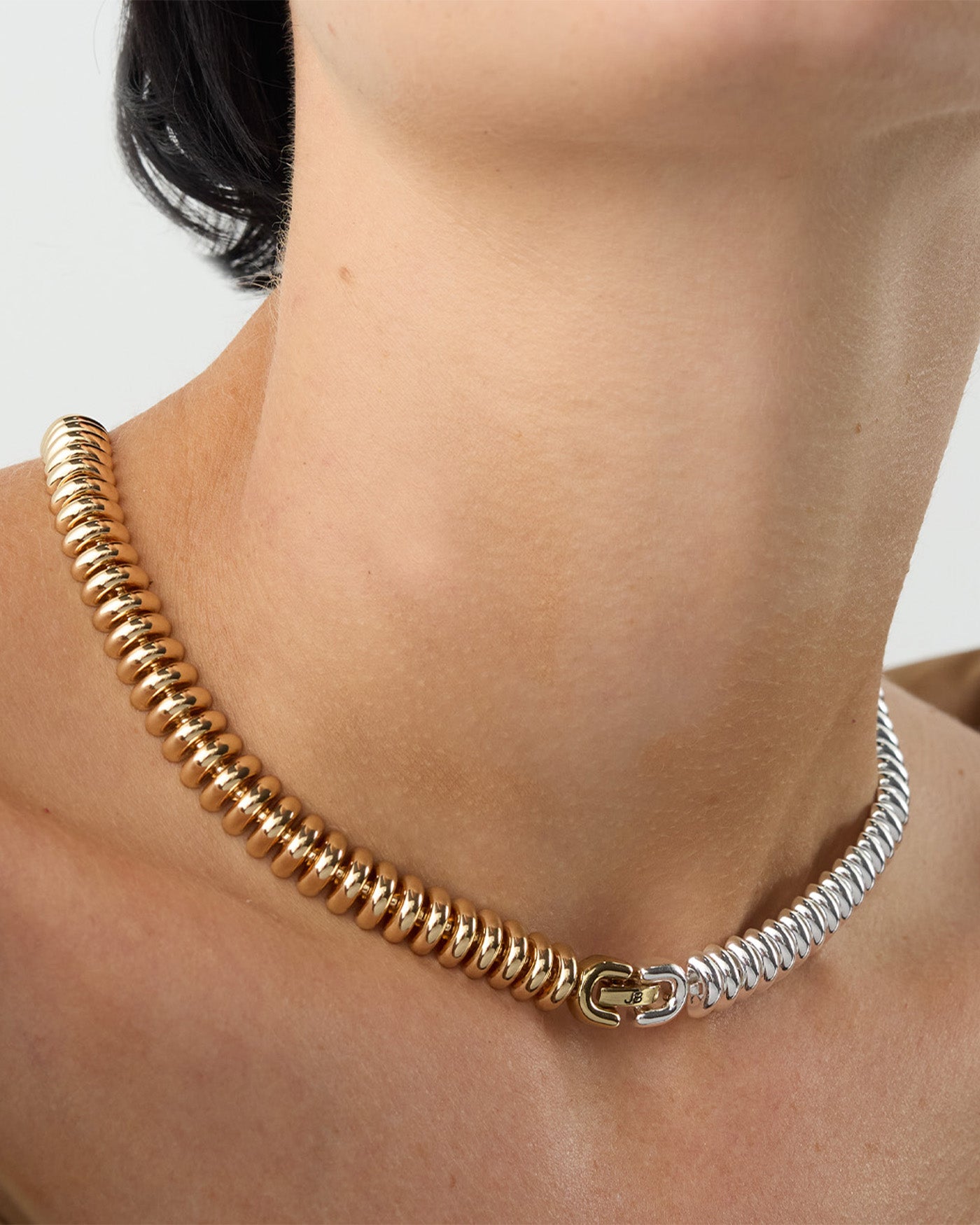 Brinley Tiny Pearl Choker Necklace | Caitlyn Minimalist