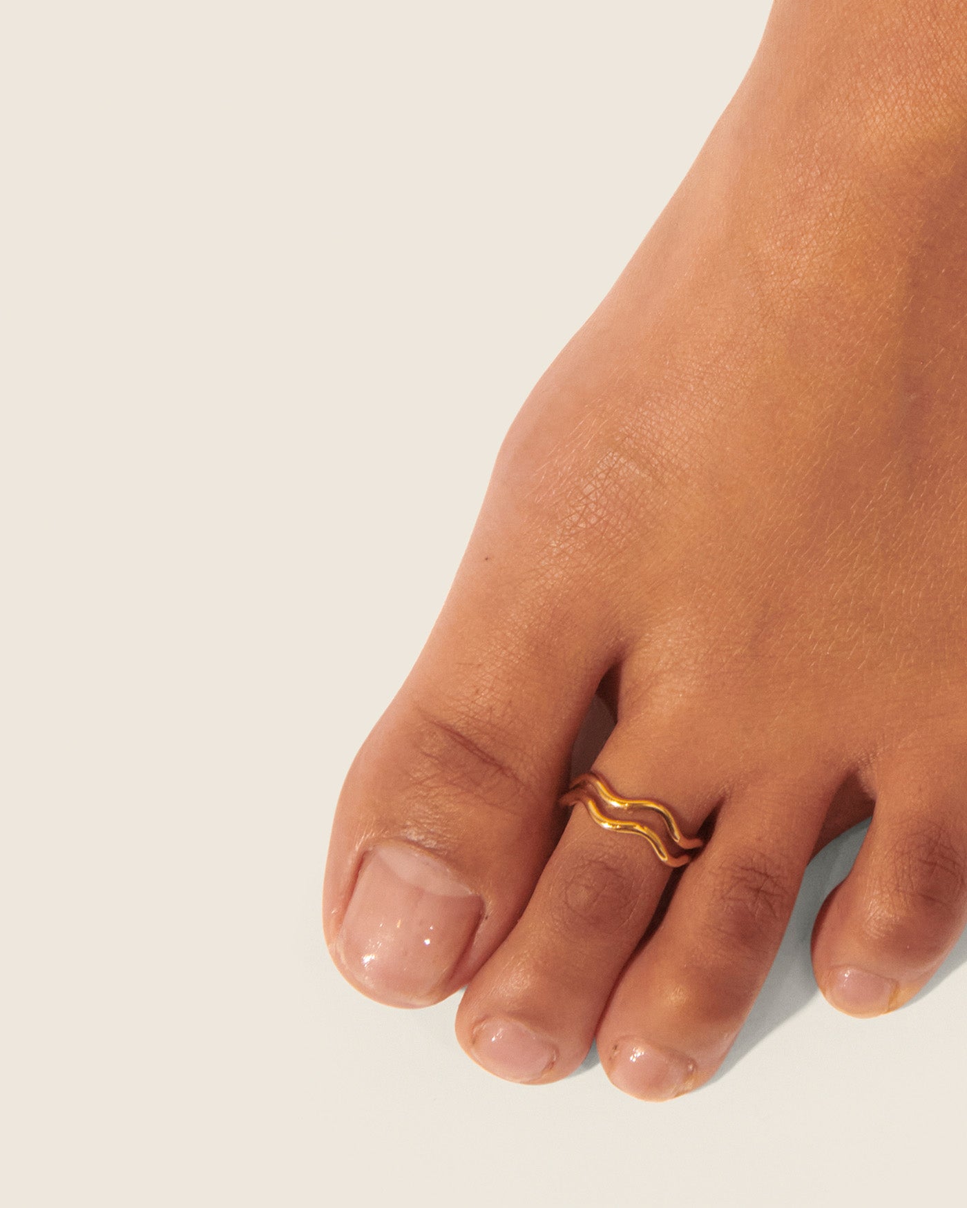 Squiggle Toe Ring (Set of 2)