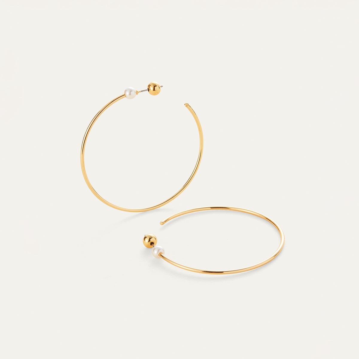 Jenny Bird Sylvie Hoop Earrings in Gold