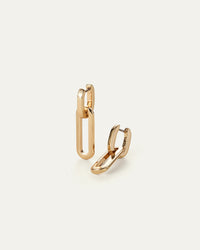 Teeni Detachable Link Earrings Gold | JENNY BIRD