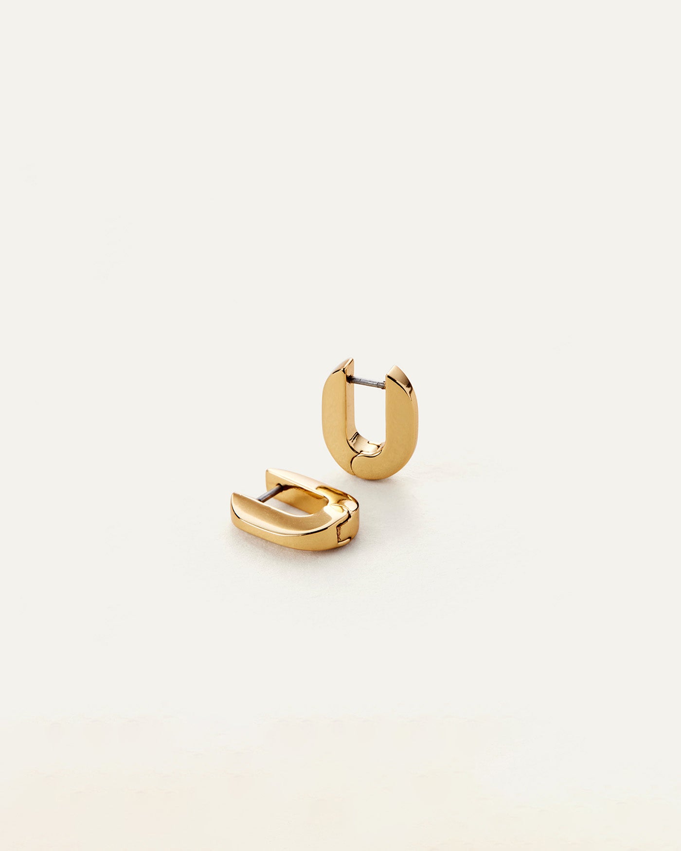 Teeni Toni Huggie Hoop Earrings Gold | JENNY BIRD