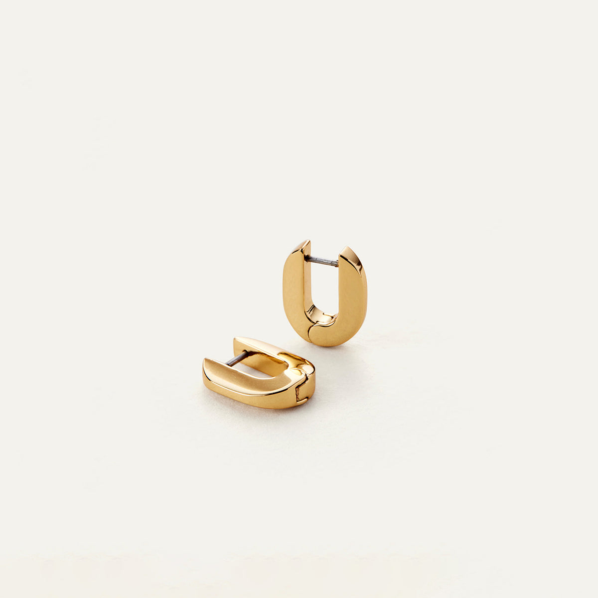 Teeni Toni Huggie Hoop Earrings Gold | JENNY BIRD