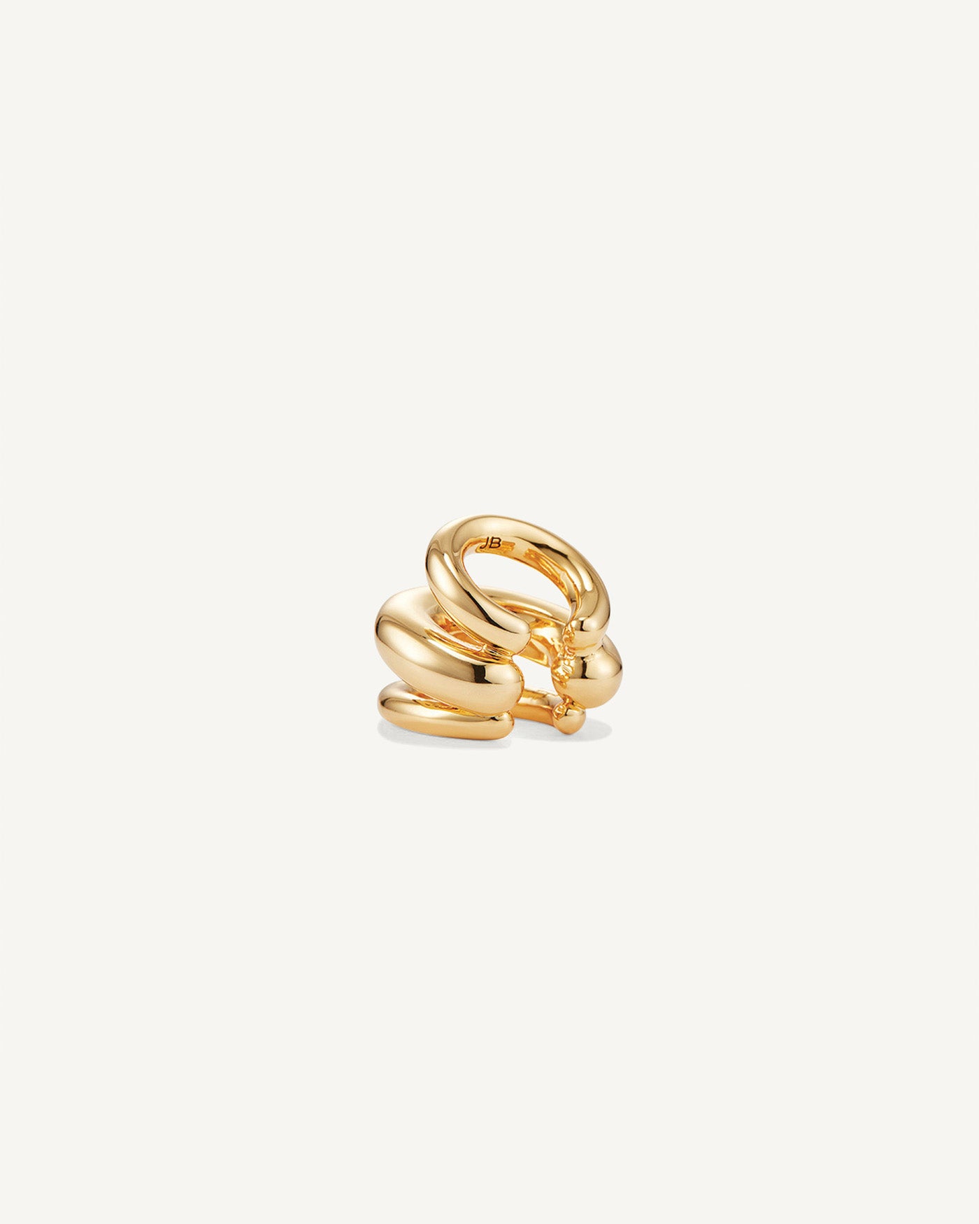 Tome Triple Ear Cuff Gold | JENNY BIRD