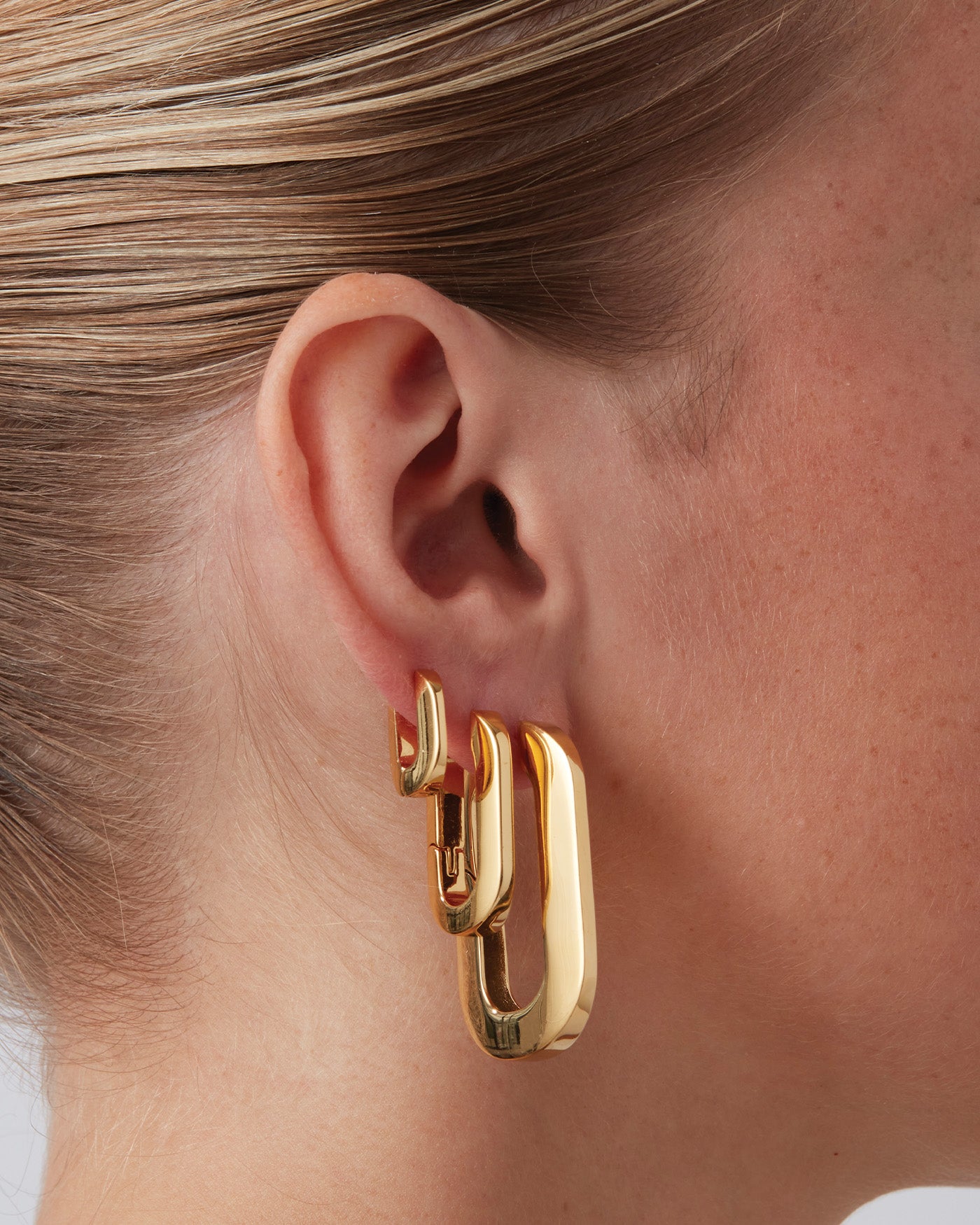 Mega U-Link Earrings