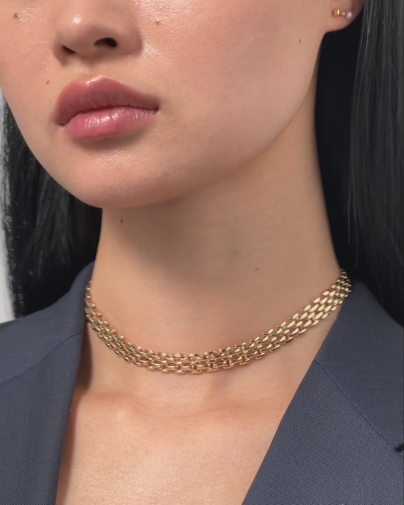 Buy 9ct Gold Dainty Pearl Choker Necklace Customisable Pendant Meaningful  Necklace Bridal Jewellery Dainty Minimal Pearl Chain Necklace Online in  India - Etsy