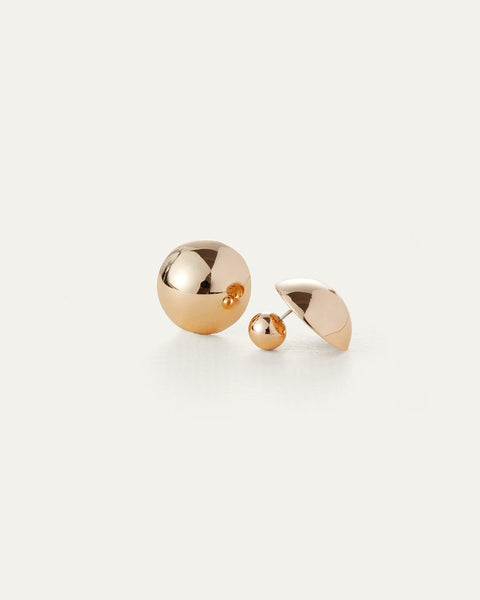 Child's Multi-Color Cubic Zirconia Flower Stud Earrings in