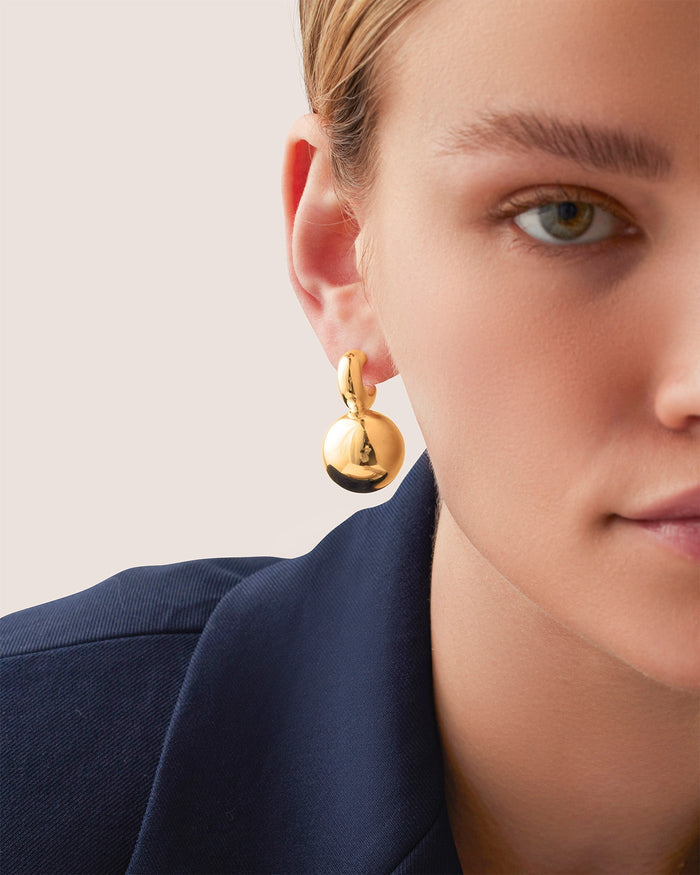 Lyra Earrings Gold | JENNY BIRD