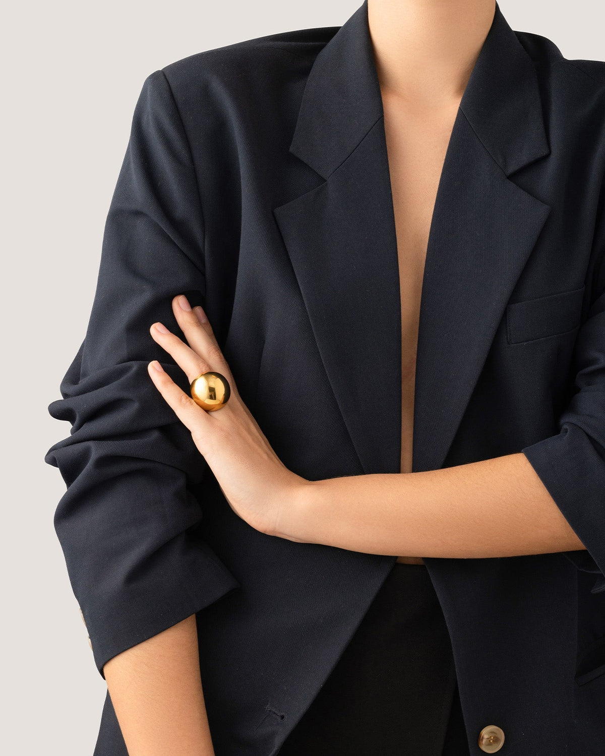 Supernova Ring – Ringe – Gold tone dipped